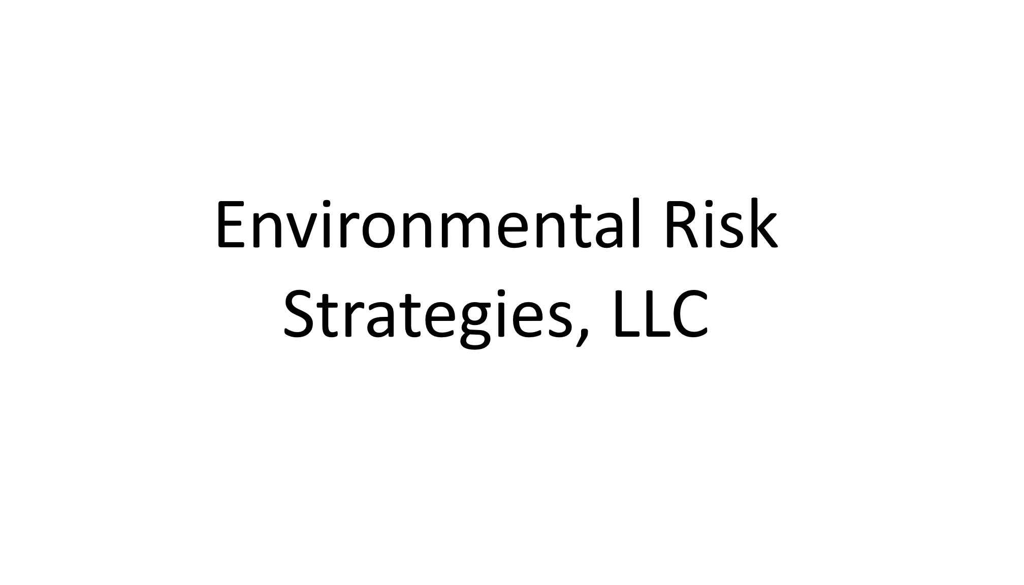 Environmental Risk