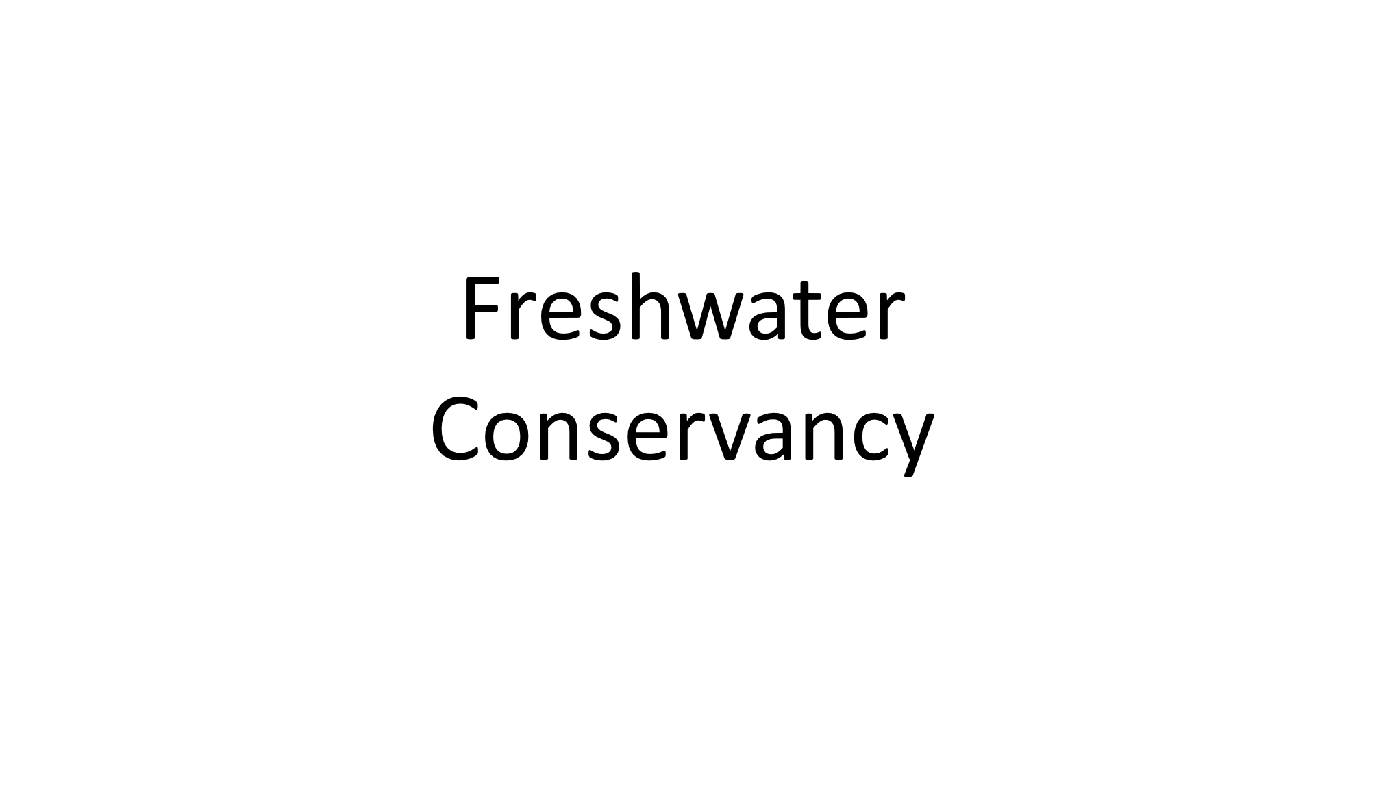 FreshwaterConservancy